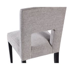 Venice Ash Grey Chenille Fabric Dining Chair by Liang & Eimil