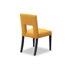 Venice Mustard Linen Fabric Dining Chair by Liang & Eimil