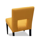Venice Mustard Linen Fabric Dining Chair by Liang & Eimil