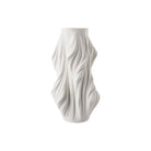 Waven Vase Large - White 3D Printed Ceramic by Liang & Eimil