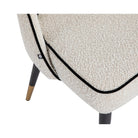 Yves Boucle Sand Fabric Dining Chair (set of 2) by Liang & Eimil