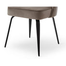 Yves Megan Mink Fabric Dining Chair Crib 5 (set of 2) by Liang & Eimil