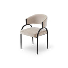 Pavilion Megan Pebble Fabric Dining Chair (Crib 5) by Liang & Eimil