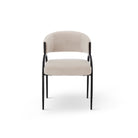 Pavilion Megan Pebble Fabric Dining Chair (Crib 5) by Liang & Eimil