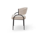 Pavilion Megan Pebble Fabric Dining Chair (Crib 5) by Liang & Eimil