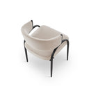 Pavilion Megan Pebble Fabric Dining Chair (Crib 5) by Liang & Eimil