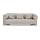 Mitho Bennet Taupe Chenille Fabric Sofa by Liang & Eimil