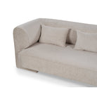 Mitho Bennet Taupe Chenille Fabric Sofa by Liang & Eimil