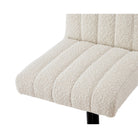 Dukes Boucle Sand Fabric Bar Stool by Liang & Eimil