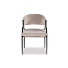 Pavilion Megan Light Grey Fabric Dining Chair by Liang & Eimil