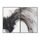 Abstract Wave Painting (set of 2) by Liang & Eimil