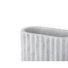 Renzo White Marble Vase by Liang & Eimil