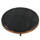 Notto Black Marble & Antique Bronze Side Table - set of 2 by Liang & Eimil