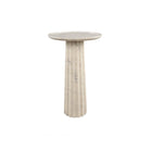 Romano White Marble Side Table by Liang & Eimil
