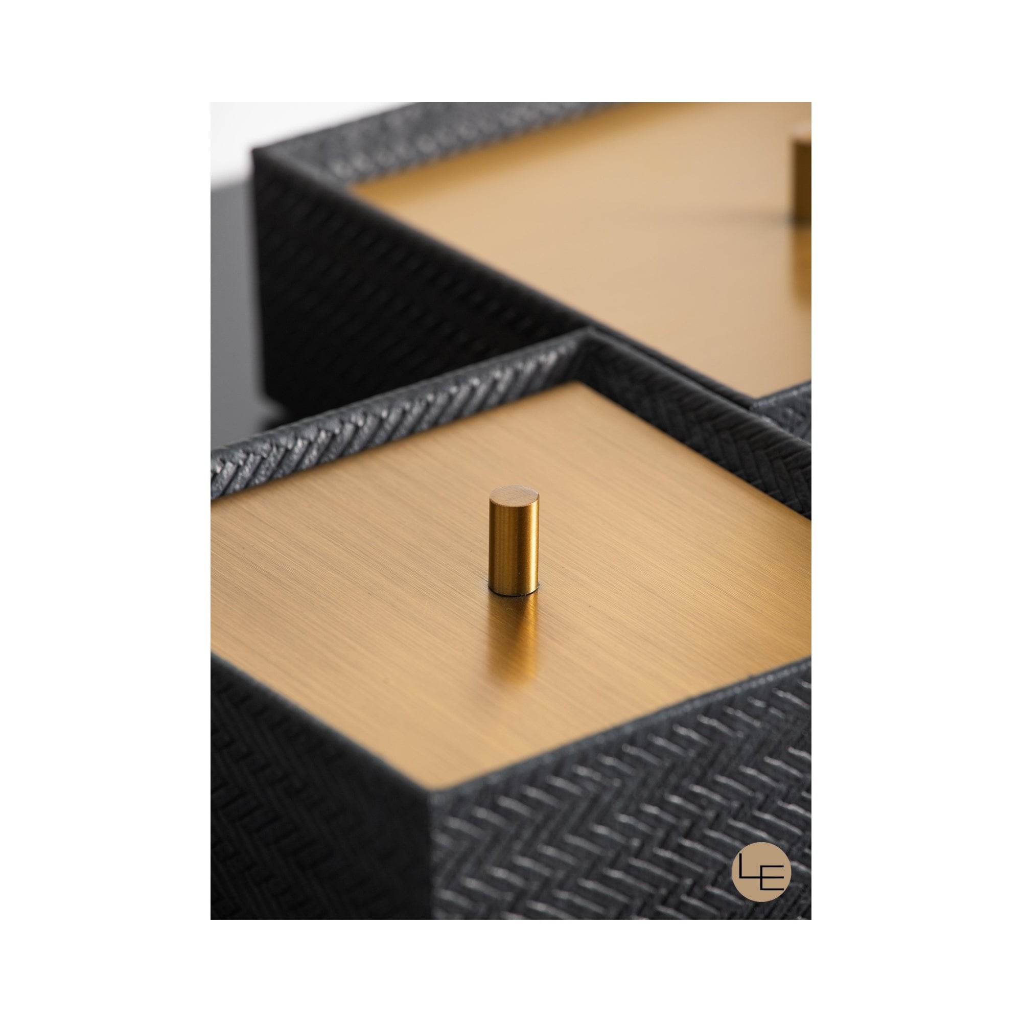 Desmalter Large Black & Gold Box by Liang & Eimil
