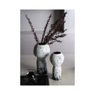 Lynton I Small Black and White Gradient Vase by Liang & Eimil