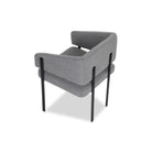 Tatler Boucle Grey Fabric Dining Chair by Liang & Eimil