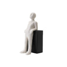 Hinton I Black & White Ceramic Sculpture by Liang & Eimil