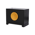 Hoxton Wenge Oak Wood & Gold Sideboard by Liang & Eimil