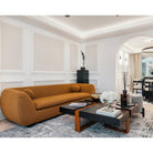 Hudson Beau Clay Boucle Fabric Sofa by Liang & Eimil