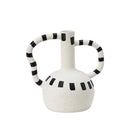 Irving Vase - Black & White Ceramic by Liang & Eimil