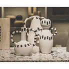 Irving Vase - Black & White Ceramic by Liang & Eimil