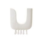 Jerico White Ceramic Sculpture by Liang & Eimil