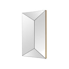 Kassandra Brass Edge Wall Mirror by Liang & Eimil