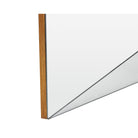 Kassandra Brass Edge Wall Mirror by Liang & Eimil