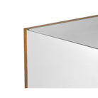 Kassandra Brass Edge Wall Mirror by Liang & Eimil