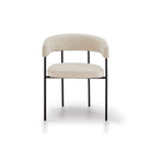 Katania Lander Shade Linen Fabric Dining Chair by Liang & Eimil