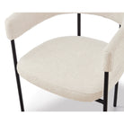 Katania Lander Shade Linen Fabric Dining Chair by Liang & Eimil