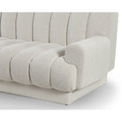Keiron Boucle Sand Fabric Sofa by Liang & Eimil