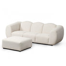 Kendal Boucle Sand Fabric Sofa by Liang & Eimil