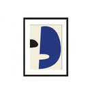 Klein I Blue & Cream Print by Liang & Eimil