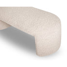 Kramer Alpaca Sand Fabric Bench Seat by Liang & Eimil