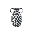 Lark Black & White Ceramic Vase by Liang & Eimil