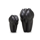 Lax Large Black Ceramic Vase by Liang & Eimil