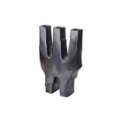 Leandri I Dark Silver Grey Ceramic Vase by Liang & Eimil