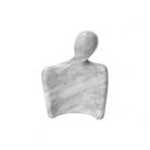 Leon White Marble Sculpture (set of 2) by Liang & Eimil