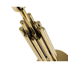 Linden Table Lamp Black Shade & Polished Brass Base by Liang & Eimil