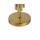 Linden Table Lamp Black Shade & Polished Brass Base by Liang & Eimil