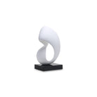 Lorenzo Black & White Abstract Sculpture by Liang & Eimil