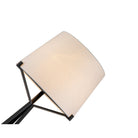 Luca Floor Lamp White Marble & Matt Black Steel by Liang & Eimil
