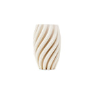 Macado White Ceramic Vase by Liang & Eimil