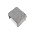 Mahak Low Foot Stool Emporio Pattern Fabric Upholstery by Liang & Eimil