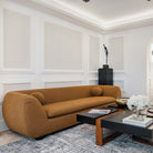 Hudson Beau Clay Boucle Fabric Sofa by Liang & Eimil