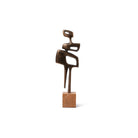 Thalassa Golden Bronze & Marble Sculpture by Liang & Eimil