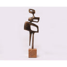 Thalassa Golden Bronze & Marble Sculpture by Liang & Eimil