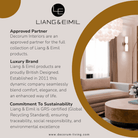 Capela King Size Bed Frame Sand Bareta Fabric Upholstery by Liang & Eimil